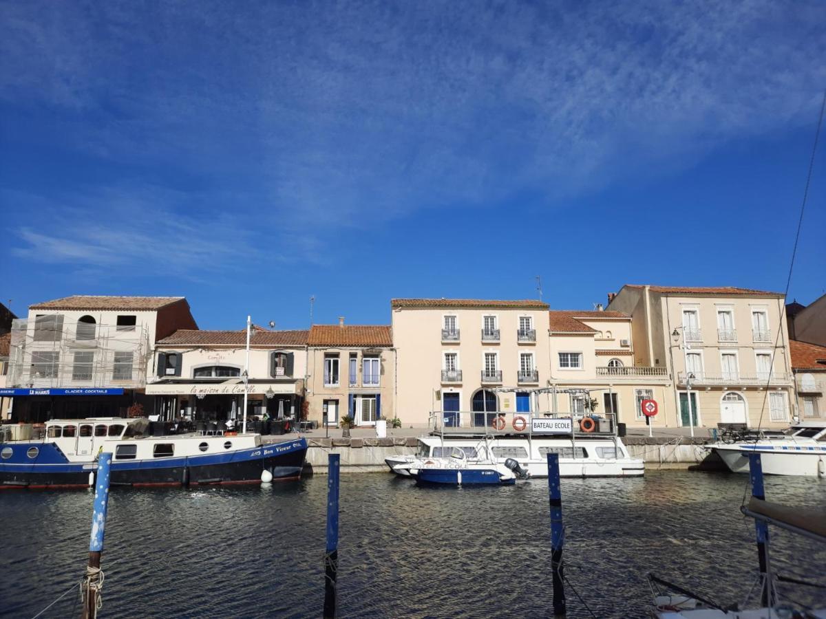 Appartement De Charme Sur Le Port De Marseillan Luaran gambar